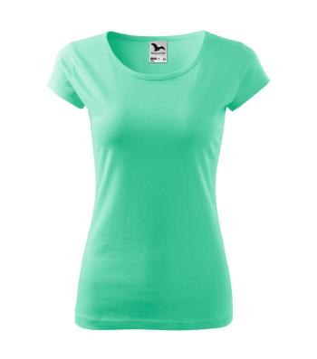 MALFINI Dámske tričko Pure - Mätová | XL