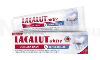 Lacalut Aktiv Gum Protect & Gentle Whitening zubná pasta 75 ml
