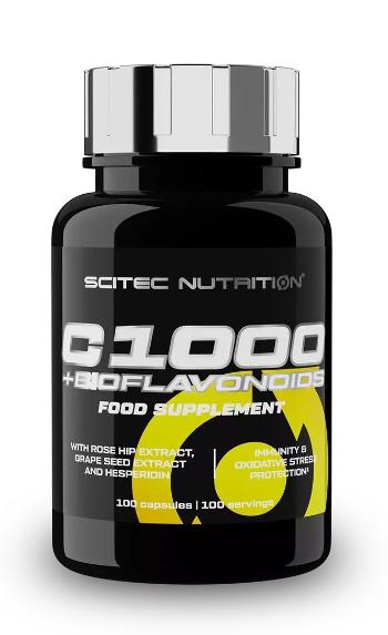 Vitamín C 1000 + Bioflavonoids - Scitec Nutrition 100 kaps.