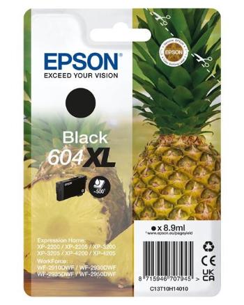 EPSON ink čer Singlepack "Ananas" Black 604XL Ink, ČB 500 stran