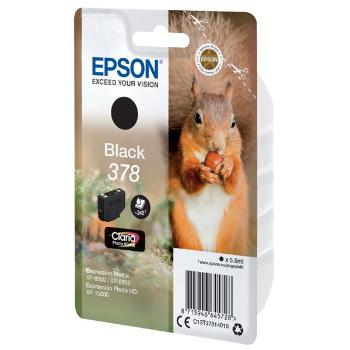EPSON T3781 (C13T37814010) - originálna cartridge, čierna, 5,5ml