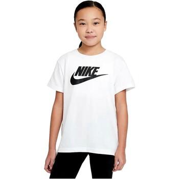 Nike  Tričká s krátkym rukávom CAMISETA BLANCA NIA  SPOTSWEAR AR5088  Biela
