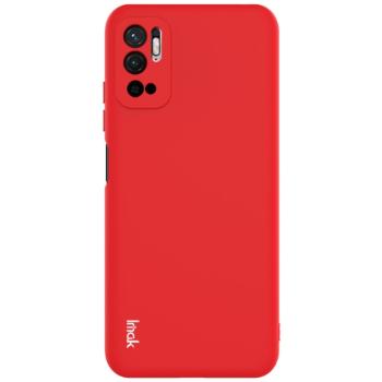 IMAK RUBBER Gumený kryt Xiaomi Redmi Note 10 5G / Poco M3 Pro červený