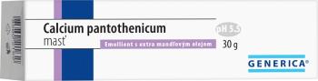 Generica Calcium pantothenicum masť Emollient s extra mandľovým olejom 30 g