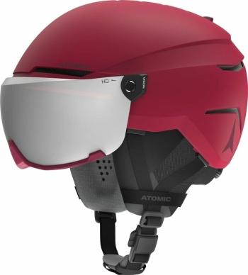 Atomic Savor Amid Visor HD Ski Helmet Dark Red L (59-63 cm)