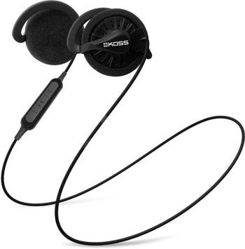 KOSS KSC35 Bluetooth športové slúchadlá On Ear na ušiach  čierna