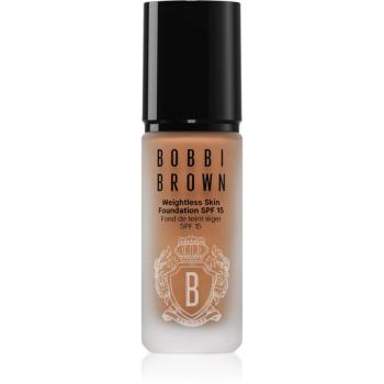 Bobbi Brown Weightless Skin Foundation SPF 15 Mini dlhotrvajúci zmatňujúci make-up s hydratačným účinkom odtieň Neutral Walnut 13 ml