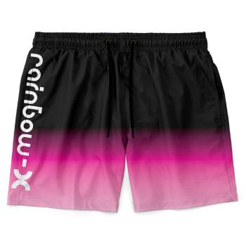 Pánske plavky short – Pink gradient (Veľkosť: S)