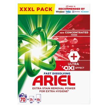 ARIEL  +Ultra Oxi Effect Prací prášok Box 70 praní 3,85 kg