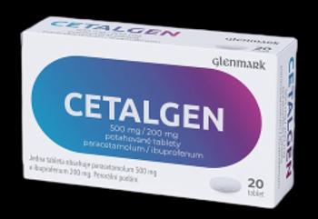 CETALGEN 500 mg/200 mg na bolesť 20 tabliet