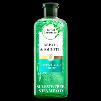 Herbal Essences Bio:renew šampón na vlasy bez sulfátov Potent aloe&hemp 380ml
