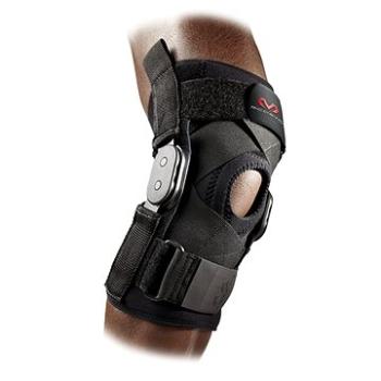 McDavid Hinged Knee Brace with Crossing Straps 429X, čierna M (29369087743)