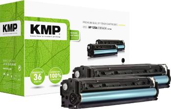 KMP H-T113D kazeta s tonerom Dual náhradný HP 125A, CB540A čierna 2200 Seiten kompatibilná sada 2 ks. tonera