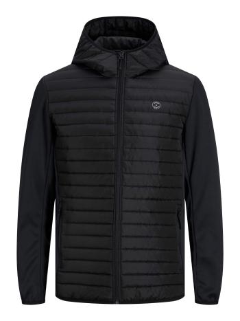 Jack&Jones Pánska bunda JJEMULTI 12182242 Black S