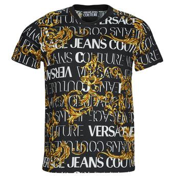 Versace Jeans Couture  Tričká s krátkym rukávom 73GAH6S0-G89  Čierna