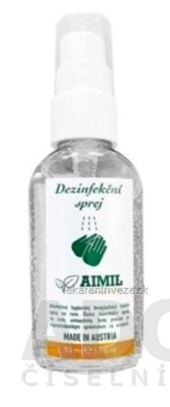 AIMIL Dezinfekčný gél na ruky sprej 1x50 ml