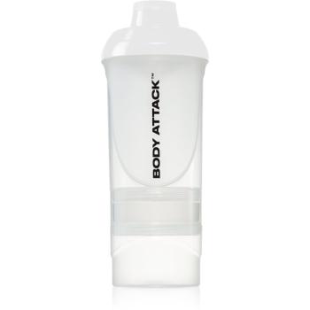 Body Attack ShakeOne športový šejker farba White 600 ml