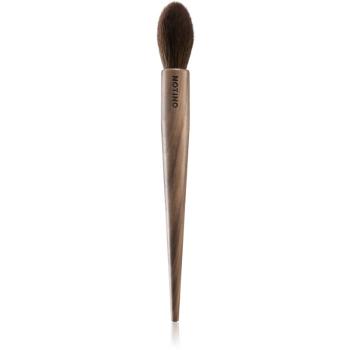 Notino Wooden Collection Blush & bronzer brush štetec na lícenku a bronzujúci púder 1 ks
