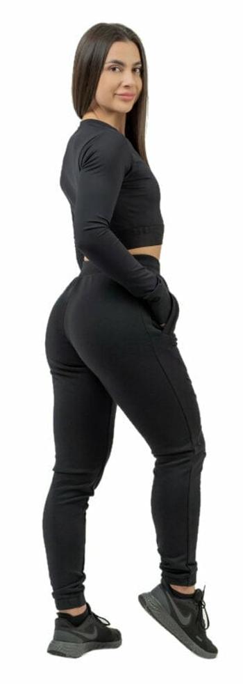 Nebbia High-Waist Joggers INTENSE Signature Black XS