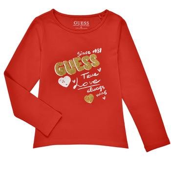 Guess  Tričká s dlhým rukávom K2BI10-J1311-G6Y5  Červená