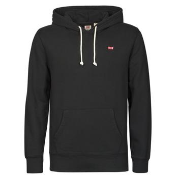 Levis  Mikiny NEW ORIGINAL HOODIE  Čierna