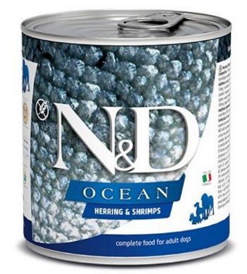 Farmina N&D dog OCEAN herring & shripms konzerva 285g