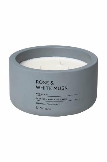 Sójová sviečka Blomus Rose & White Musk