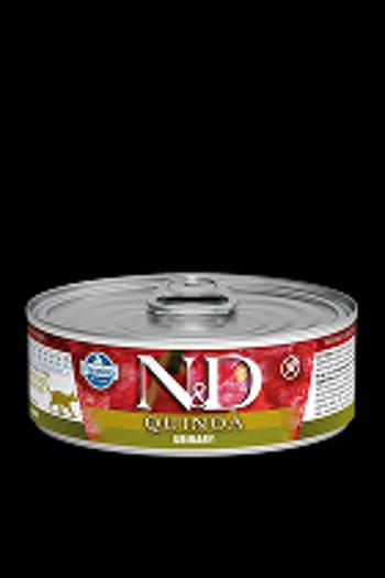 N&D CAT QUINOA Adult Urinary Duck & Cranberry 80g 1 + 1 zadarmo