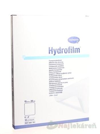 Hydrofilm samolepiaci transparentný obväz 15 x 20 cm 10 ks
