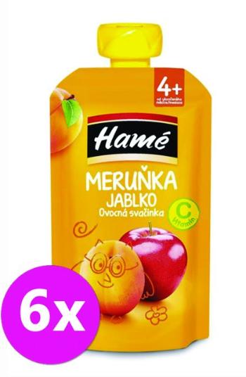 6x HAMÉ Ovocná desiata marhuľa 100 g