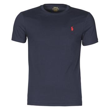 Polo Ralph Lauren  Tričká s krátkym rukávom T-SHIRT AJUSTE COL ROND EN COTON LOGO PONY PLAYER  Námornícka modrá