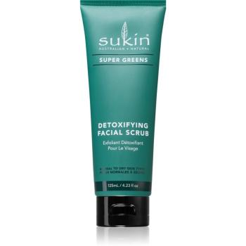 Sukin Super Greens vyhladzujúci pleťový peeling pre normálnu až suchú pleť 125 ml