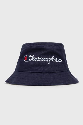 Bavlnený klobúk Champion 805551 tmavomodrá farba, bavlnený