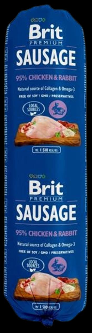 BRIT saláma Sausage Chicken & Rabbit 800 g