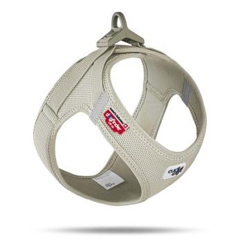 CURLI Postroj pre psov so sponou Air-Mesh Light Tan L, 8-13kg