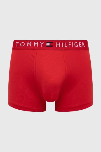 Boxerky Tommy Hilfiger pánske, červená farba