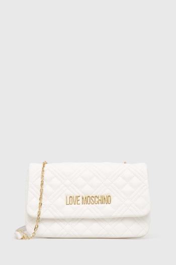 Kabelka Love Moschino biela farba