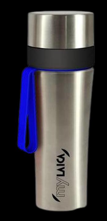 Laica Nerezová filtračná športová fľaša myLAICA modrá 0.6 l