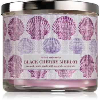 Bath & Body Works Black Cherry Merlot vonná sviečka II. 411 g