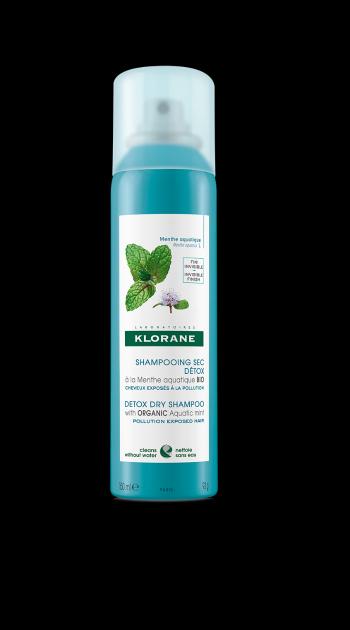Klorane Detox Suchý šampón s BIO mätou vodnou 150 ml