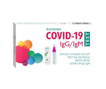 Biogema COVID-19 IgM/IgG test na protilátky