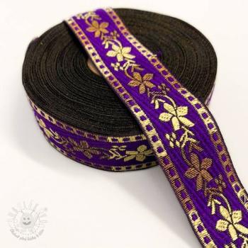 Jacquard Ornament purple