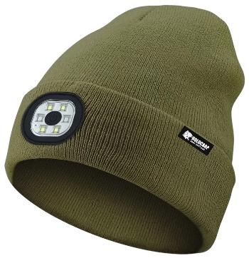 Holdcarp čiapka led light beanie green