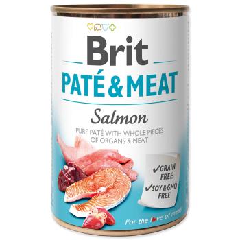 Konzerva BRIT Paté & Meat Salmon 400 g