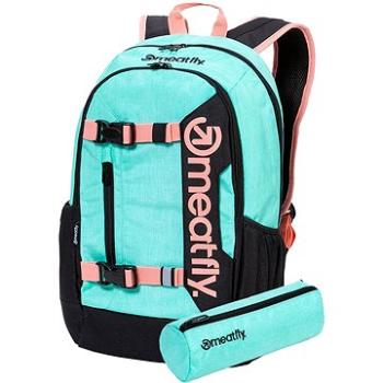 Meatfly Basejumper 6 Backpack, Heather Mint (8590201760299)