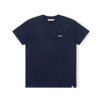 Revolution  T-Shirt Regular 1342 BUS - Navy/Melange  Tričká a polokošele Modrá