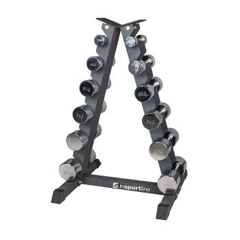 Sada jednoručných činiek inSPORTline Crossteel 2x 2-12 kg