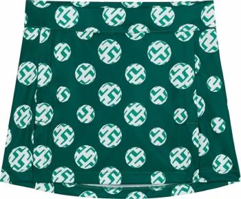 J.Lindeberg Amelie Print Golf Skirt Rain Forest Sphere Dot XS