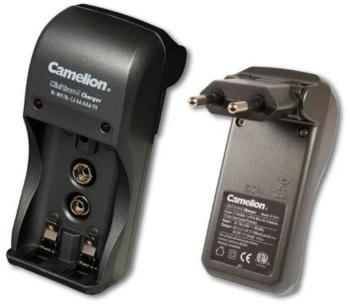 Camelion Travel BC-1001A nabíjačka na okrúhle akumulátory NiMH micro (AAA), mignon (AA), 9 V blok