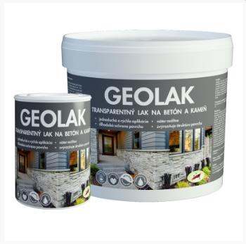 Geolak - lak na betón, kameň, minerálne podklady bezfarebný lesklý 0,7 l
